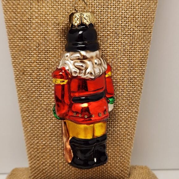 Thomas Pacconi Blown Glass Nutcracker Christmas Ornament - Picture 6 of 7